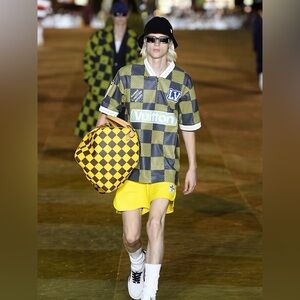 Authentic Louis Vuitton ‘Speedy Bandouliere 50’ Damier Pop Canvas